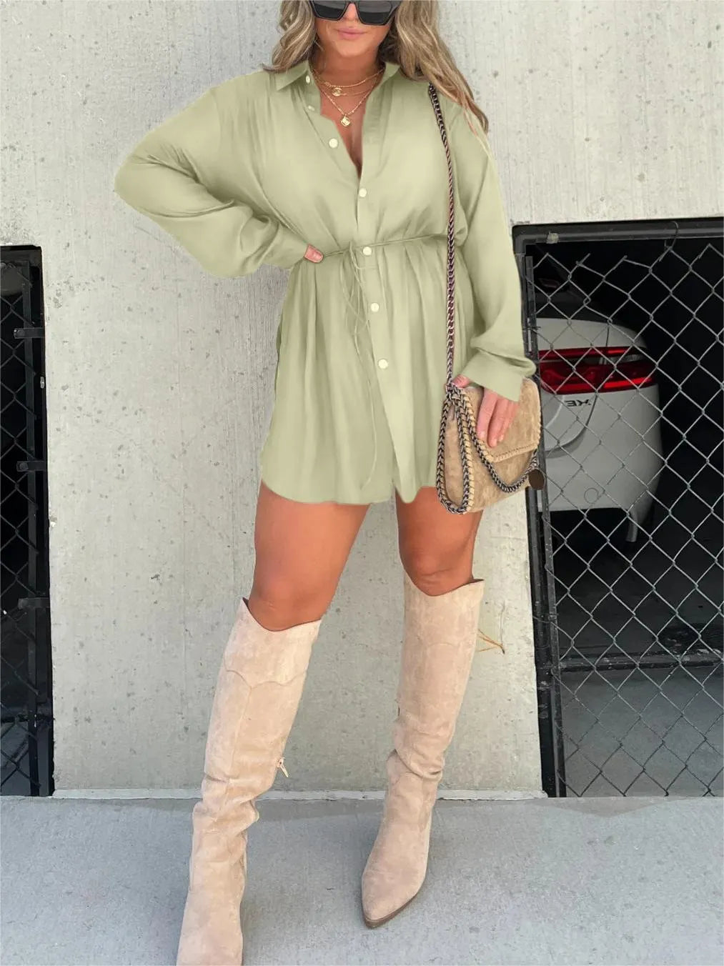 Women's plain long sleeve shirt