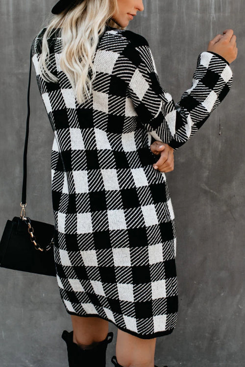 Women's Casual Knit Winter Sweater Dress