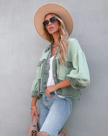 Women's comfortable structured jacket