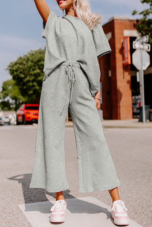 Soft Fabric Relaxed Fit Lounge Set