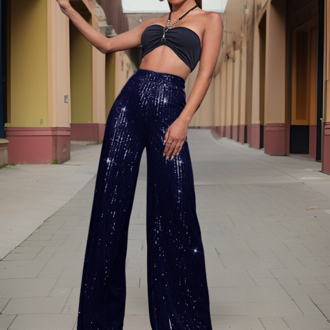 Valentina - good quality tights with wide legs