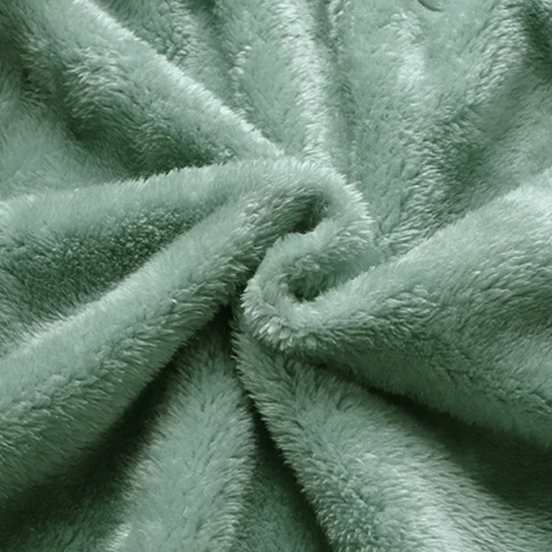 Double-Sided Fleece Velvet Cardigan Jacket