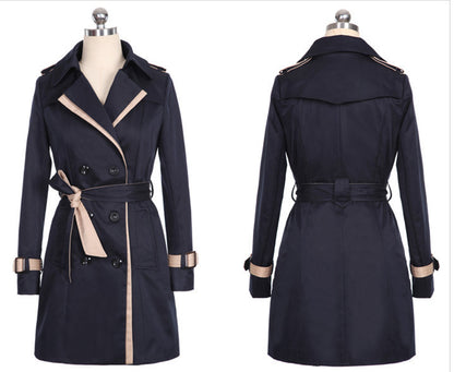 Quadri - windbreakers double-breasted coat