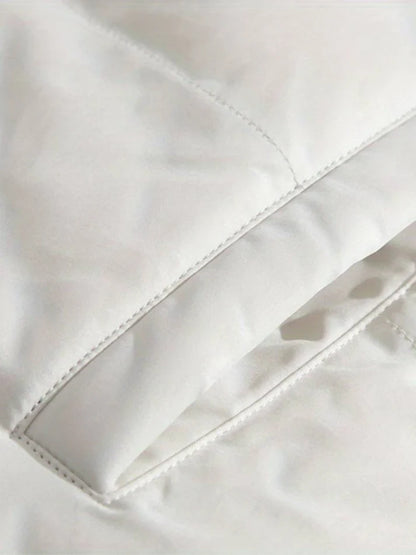 Women's hooded padded jacket
