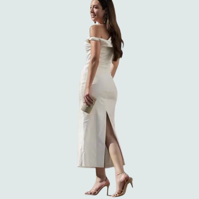 Asymmetric One-Shoulder Dress