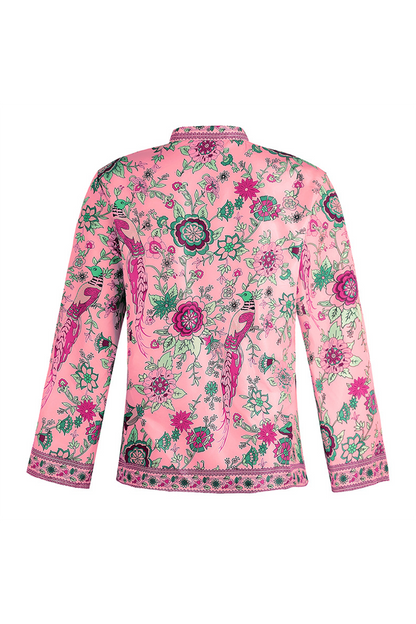 Riza - printed loose casual shirt