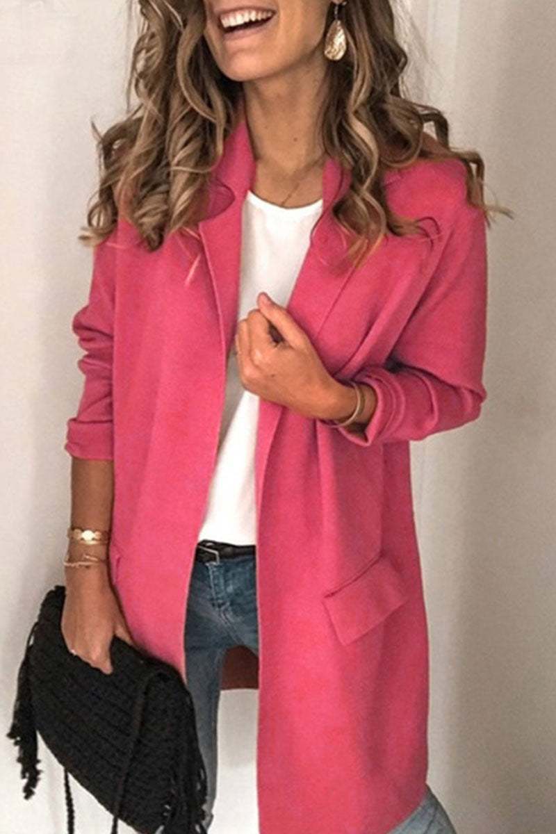 Women's long sleeve casual blazer