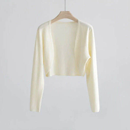 Silk Knitted Sun Protection Cardigan Jacket