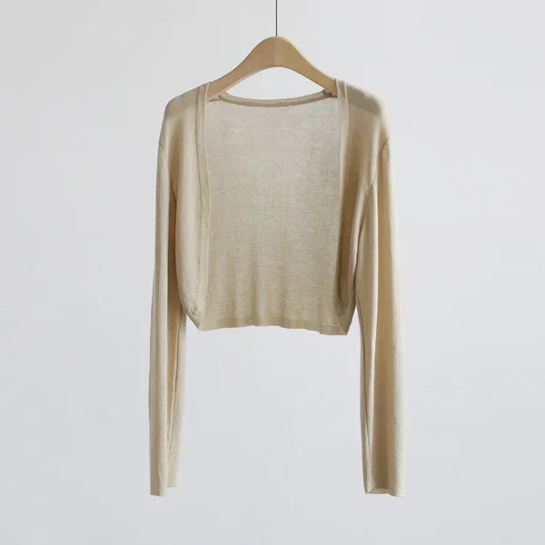Silk Knitted Sun Protection Cardigan Jacket