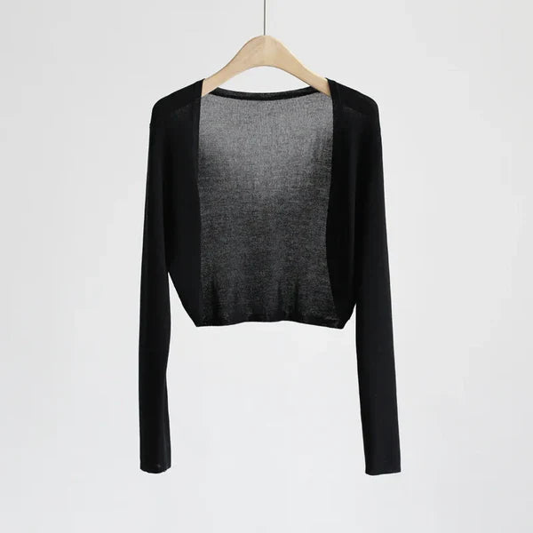 Silk Knitted Sun Protection Cardigan Jacket