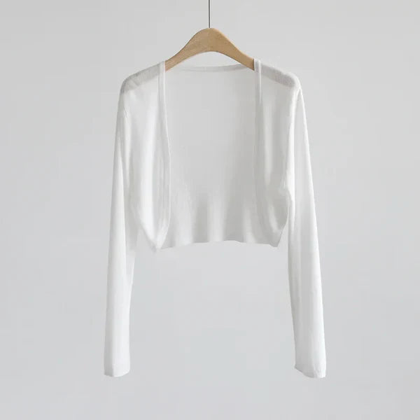 Silk Knitted Sun Protection Cardigan Jacket