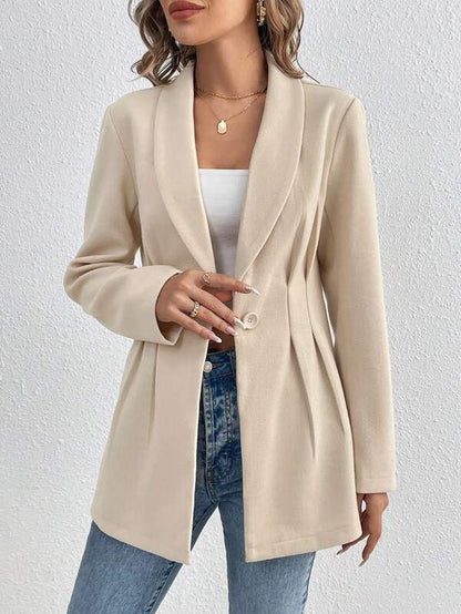 Women's cream blazer