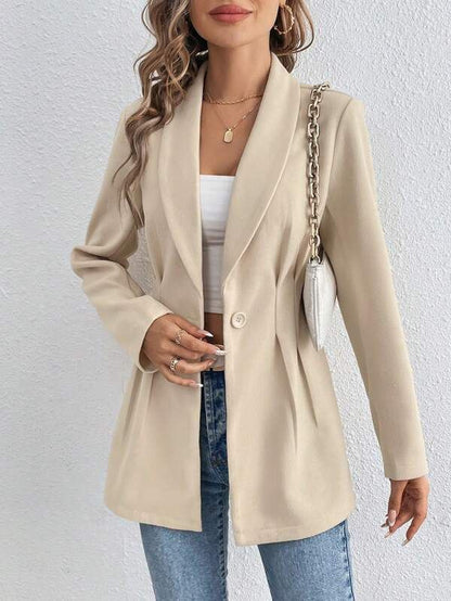 Women's cream blazer