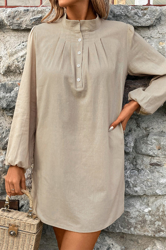 Casual Lantern Sleeve Margot Dress