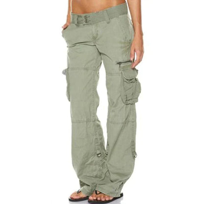 Women's elegant cargo trousers