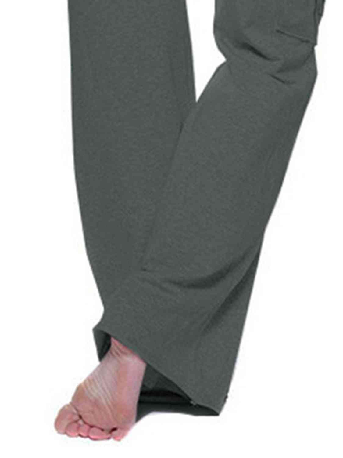 Women's mid rise cargo wide leg pants