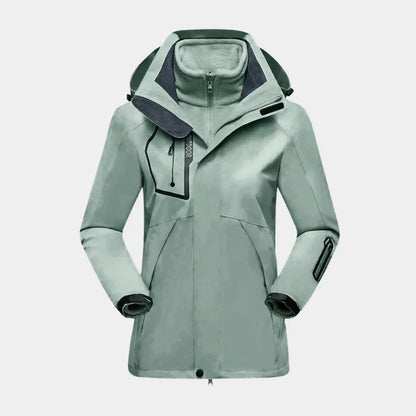 Women's waterproof insulated jacket
