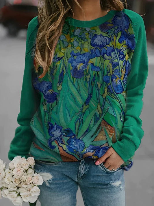 Casual Lilies Sweater