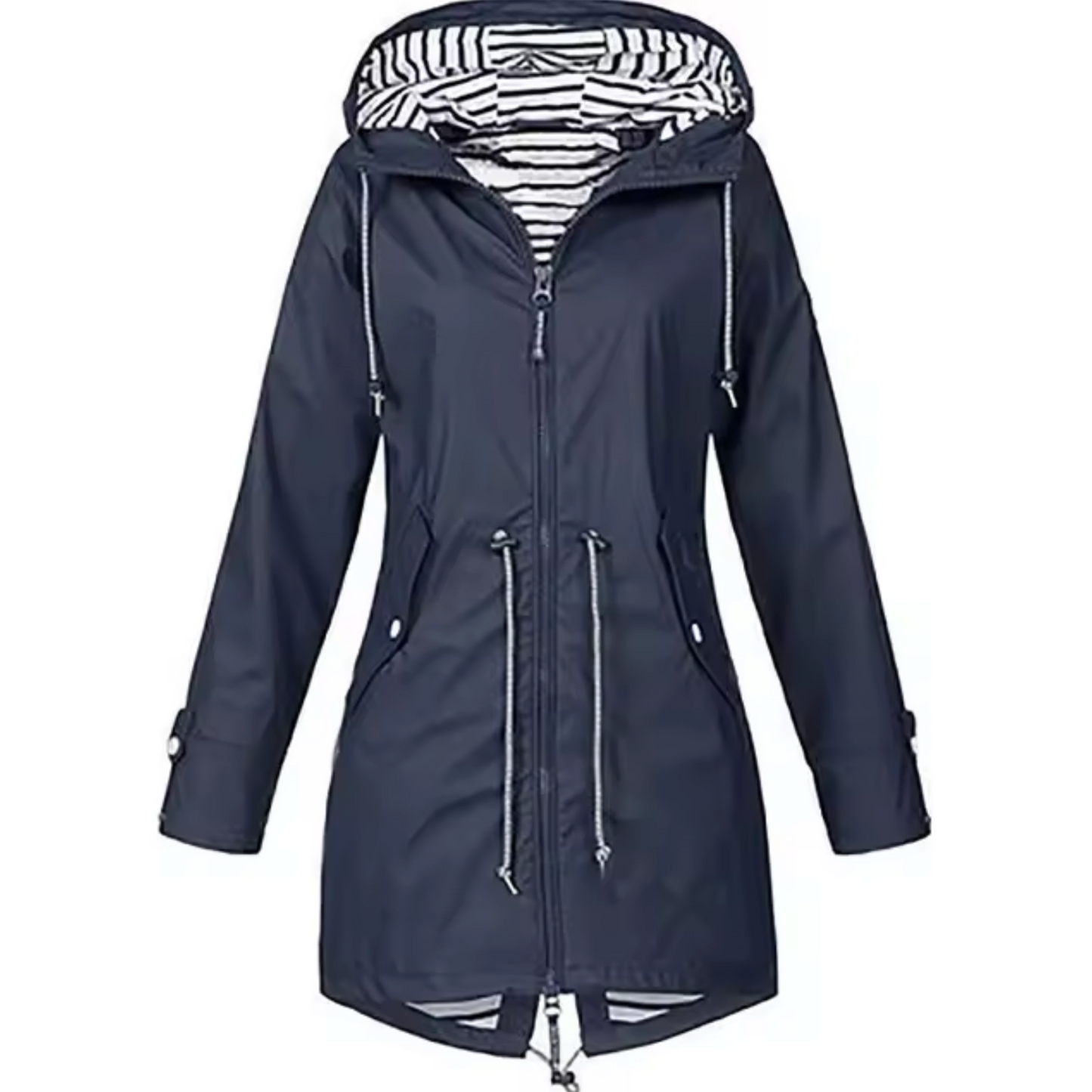 Women's waterproof jacket with hood