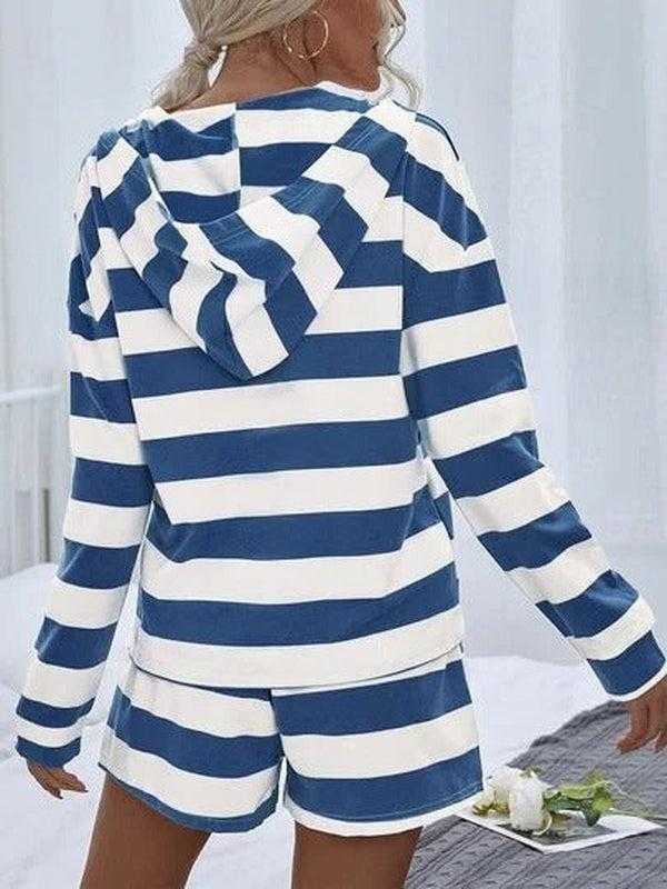 Women's stripes loungewear set