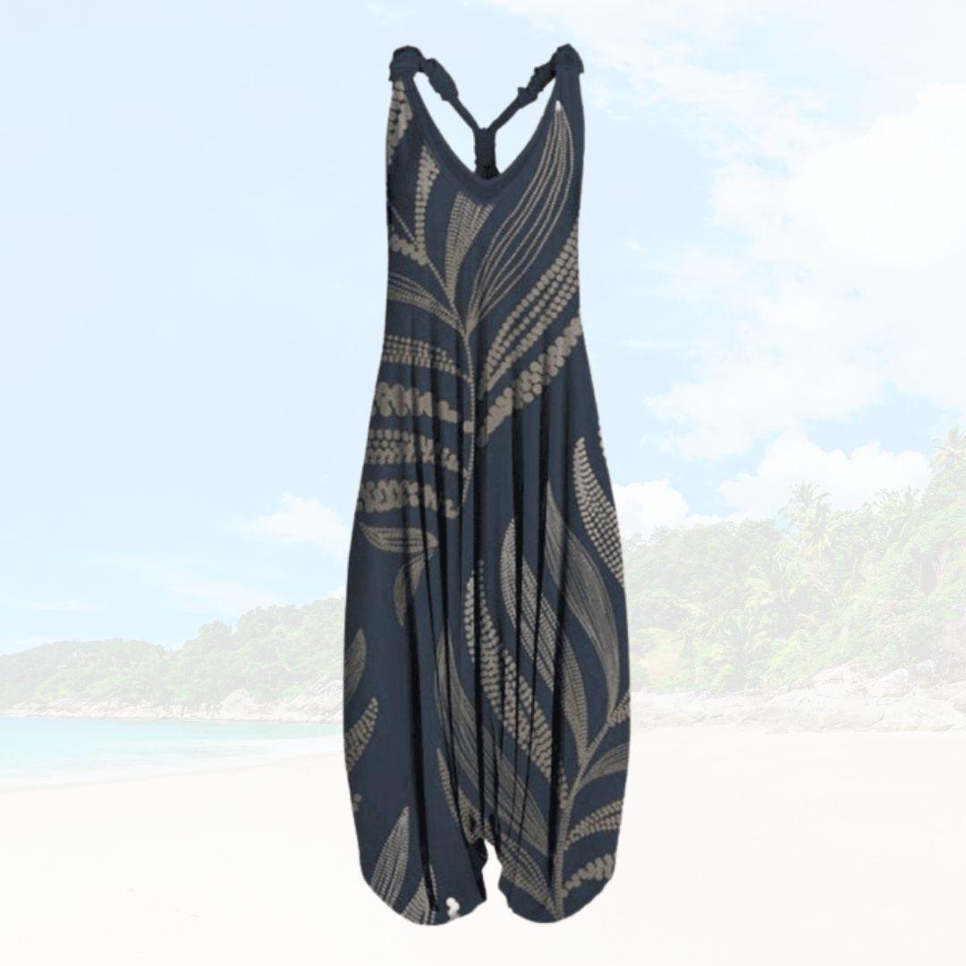 Breezy Relaxed Fit Sleeveless Jumpsuit 