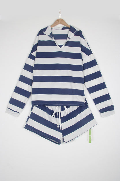 Women's stripes loungewear set