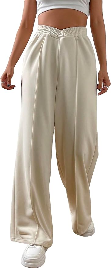 Meran - Elastic waistband Wide trouser legs