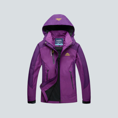 Women's winter jacket for adventurers