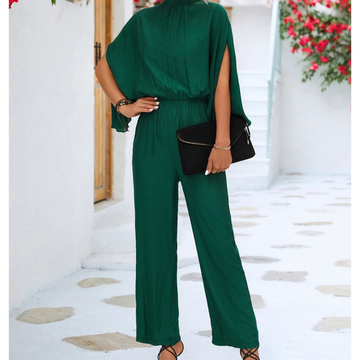 Rilliane - Business style jumpsuit with wide sleeves