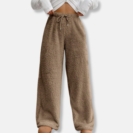Plush Fleece Relaxed Fit Lounge Pants 