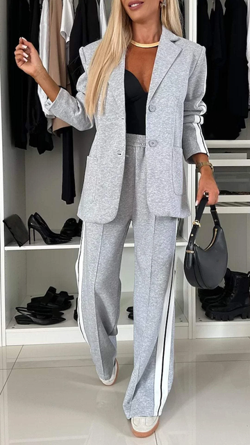 Women's long casual professional suit