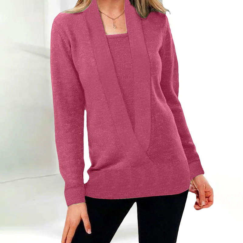 Nea - V-neck Sweater for Women