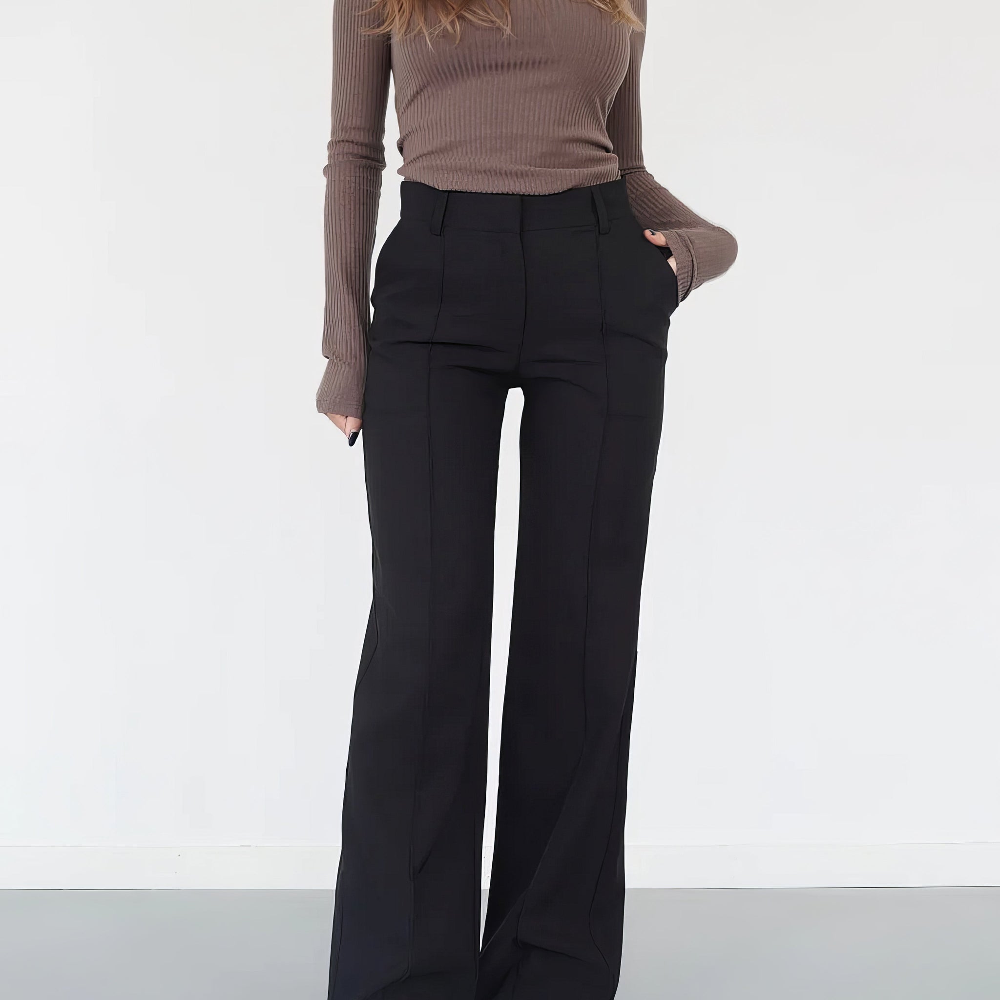 Wide and elegant trousers for women