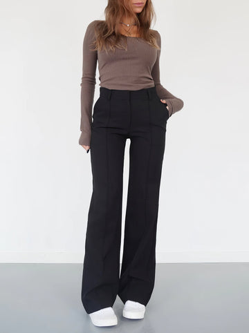 Wide and elegant trousers for women