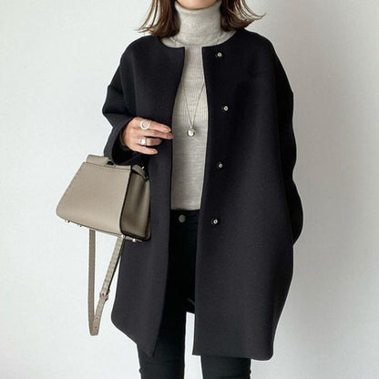 Women's japanese straight coat
