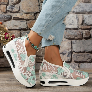 Rianna - Women's Floral Lace Shoes