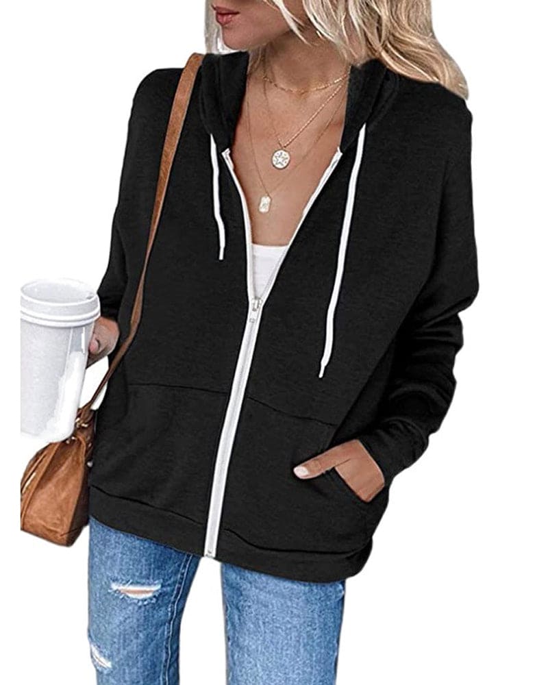 Women's hooded sweater