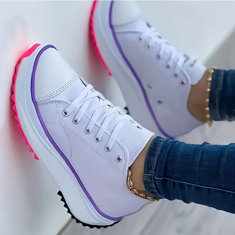 Women's rubber trainers shoes