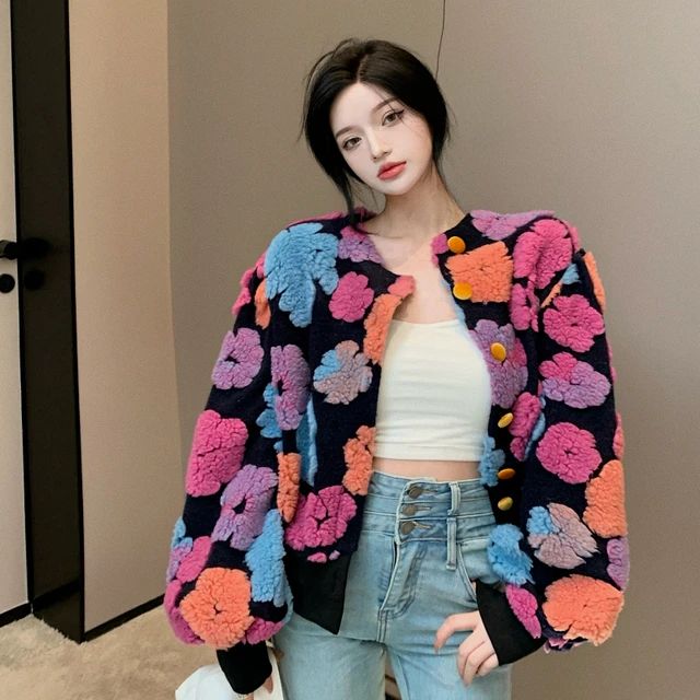 Women’s retro chic contrast cardigan