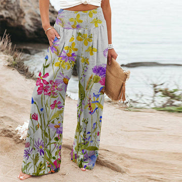 Novi - Stylish Floral Pants