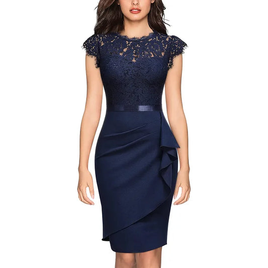Elegant Lace Bodycon Dress