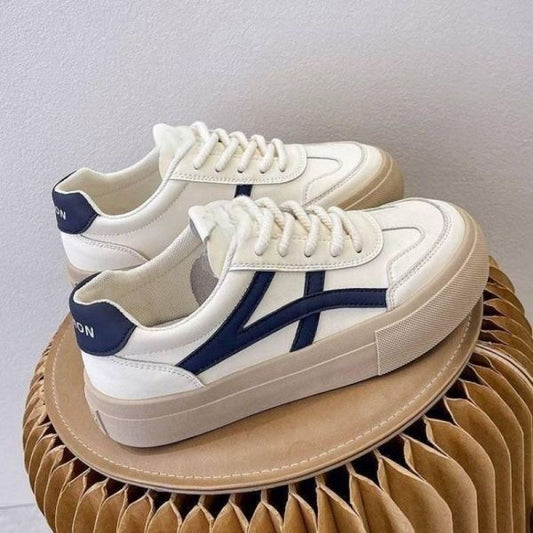 Chunky Rubber Sole Breathable Casual Sneakers