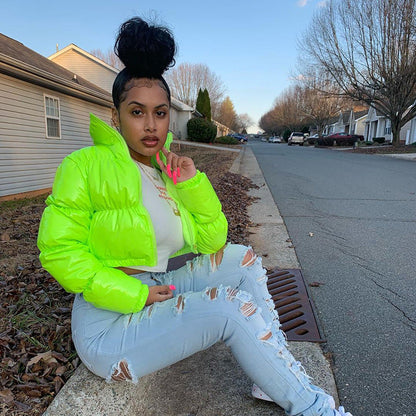 Women's winter lint jacket