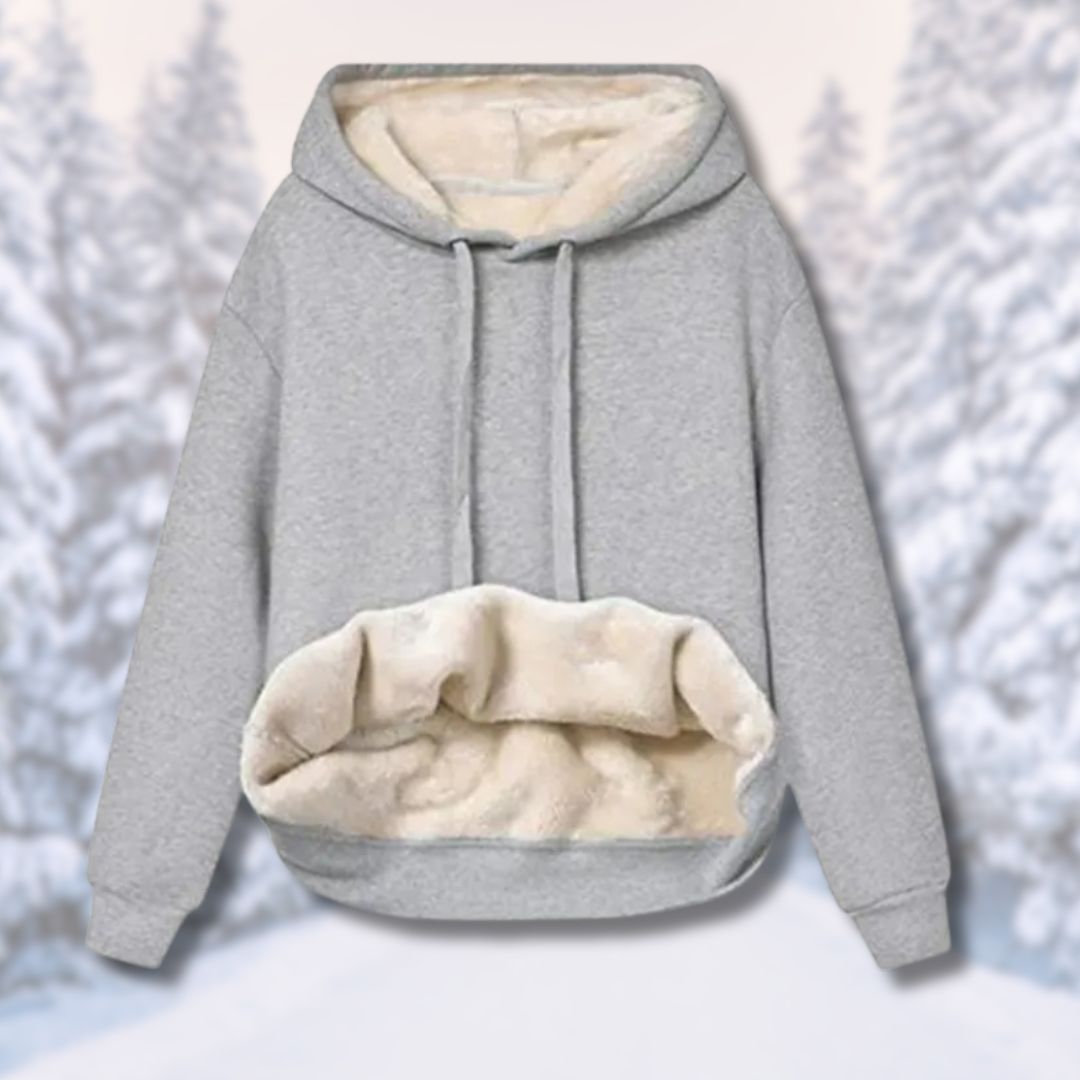 Women's hooded sweater