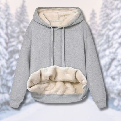 Women's hooded sweater