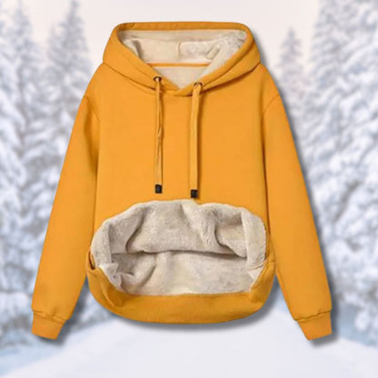 Women's hooded sweater