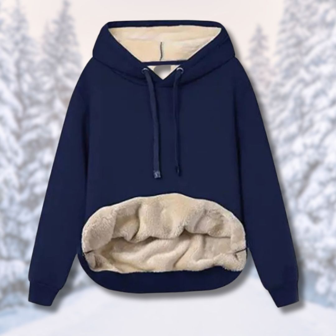 Women's hooded sweater