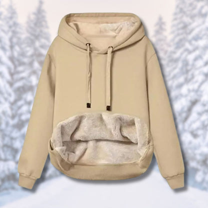 Women's hooded sweater