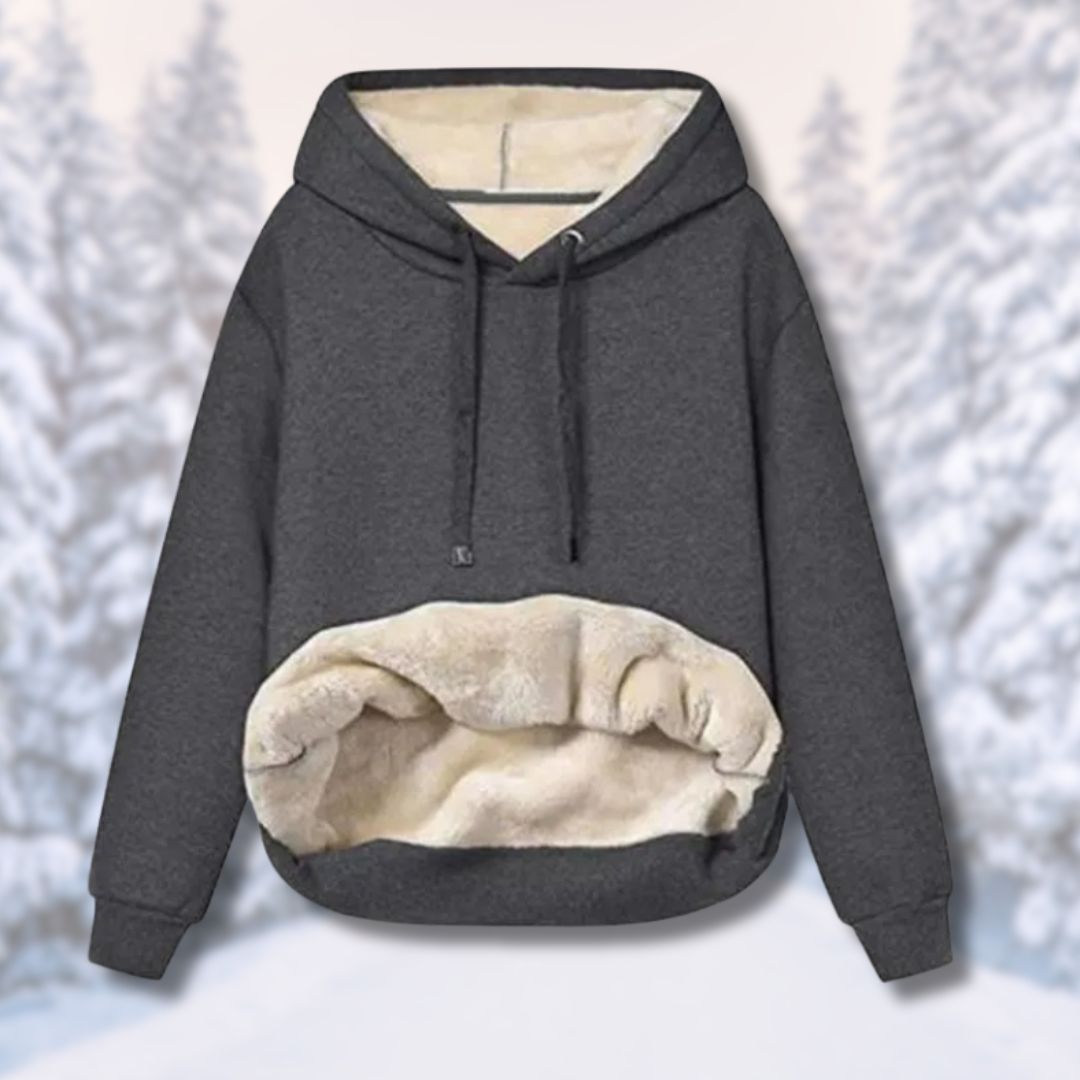 Women's hooded sweater