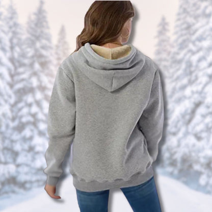 Women's hooded sweater